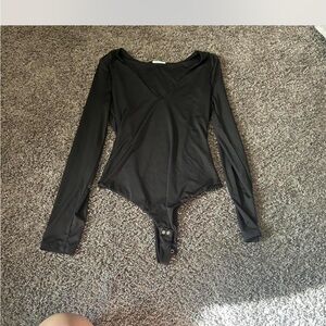 Black Long Sleeve bodysuit